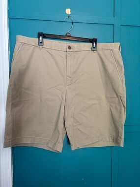 Izod Saltwater Stretch Men's Chino Cotton Shorts 40” Waist 10” Inseam